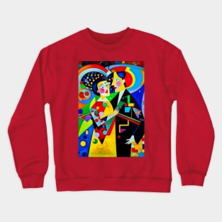 Two Hearts Entwined: Capturing Couple's Love Crewneck Sweatshirt